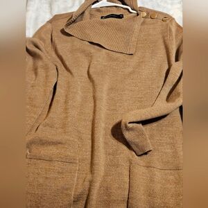New York & Company Cowlneck Sweater with pockets